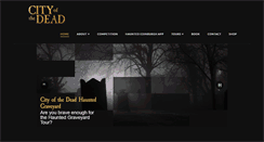 Desktop Screenshot of cityofthedeadtours.com